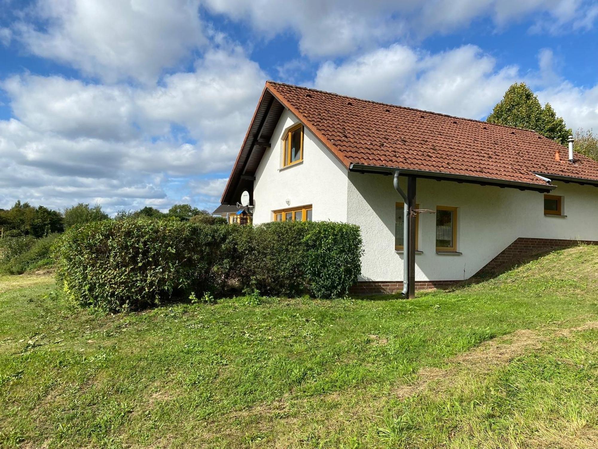 Ferienhäuser am Vogelpark - Boddenhaus Tizi Marlow Exterior foto